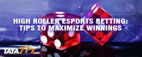 High Roller Esports Betting: Tips to Maximize Winnings